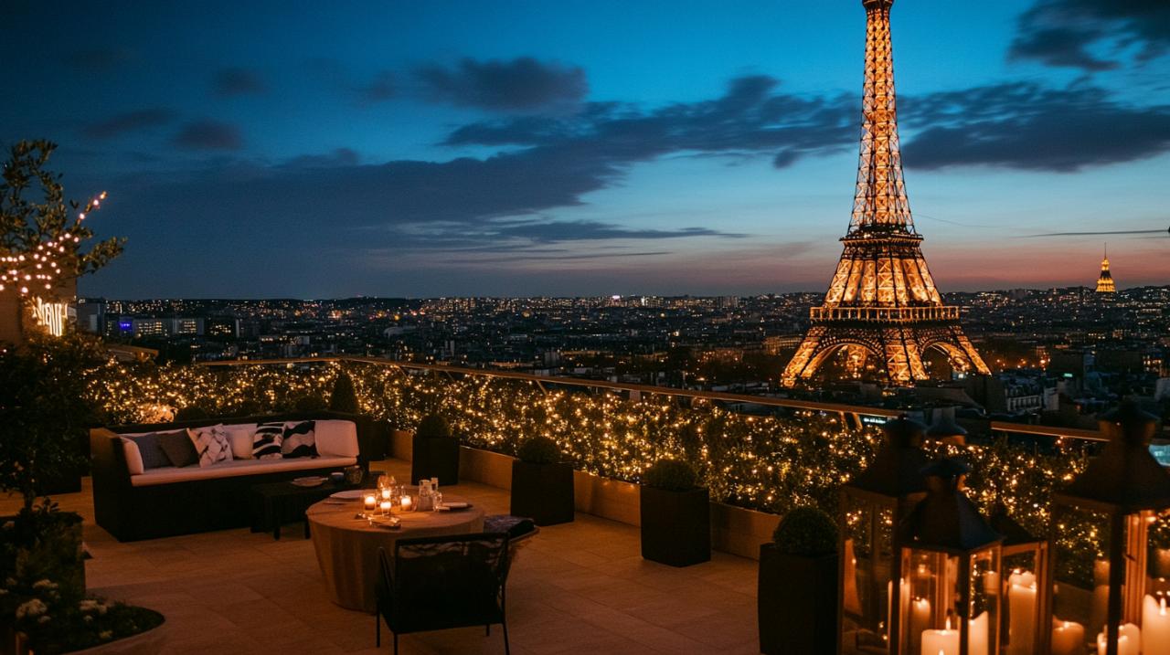 Pourquoi choisir un rooftop avec vue sur la Tour Eiffel pour votre événement à Paris